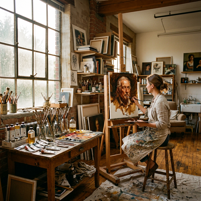 Inside the artisan oil studio